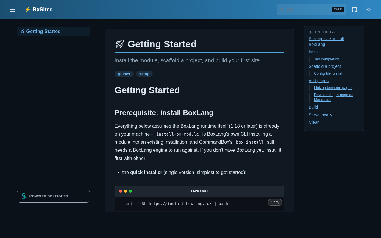 Docsy theme, dark mode